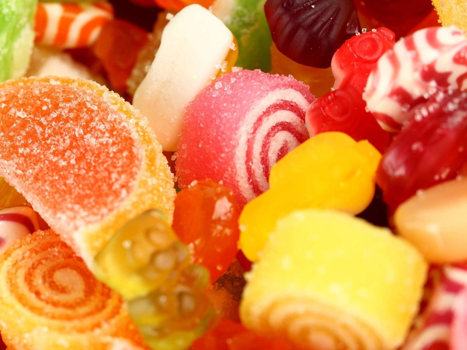 Обои разноцветные, конфеты, сладости, мармелад, colorful, candy, sweets, marmalade разрешение 1920x1200 Загрузить