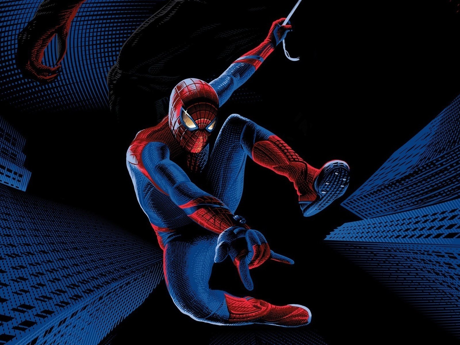 Обои супергерой, человек-паук, человек паук, superhero, spider-man разрешение 1920x1200 Загрузить