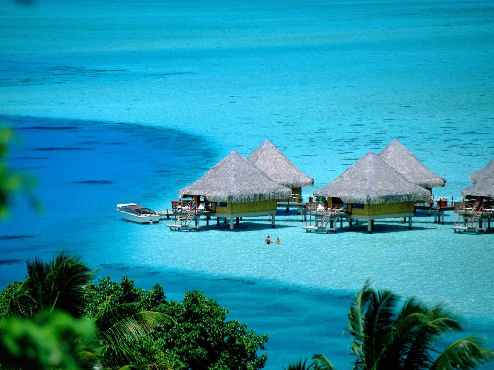 Обои бунгало, тропики, мальдивы, bungalow, tropics, the maldives разрешение 2560x1920 Загрузить