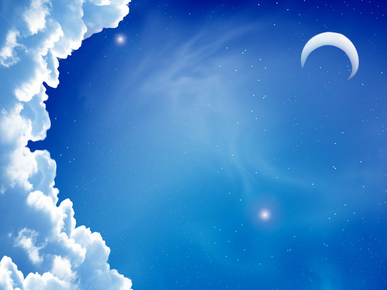 Обои luna, nebo, noch, oblako, minimalizm, mesyac, zve, обьлака, oblaka разрешение 1920x1200 Загрузить