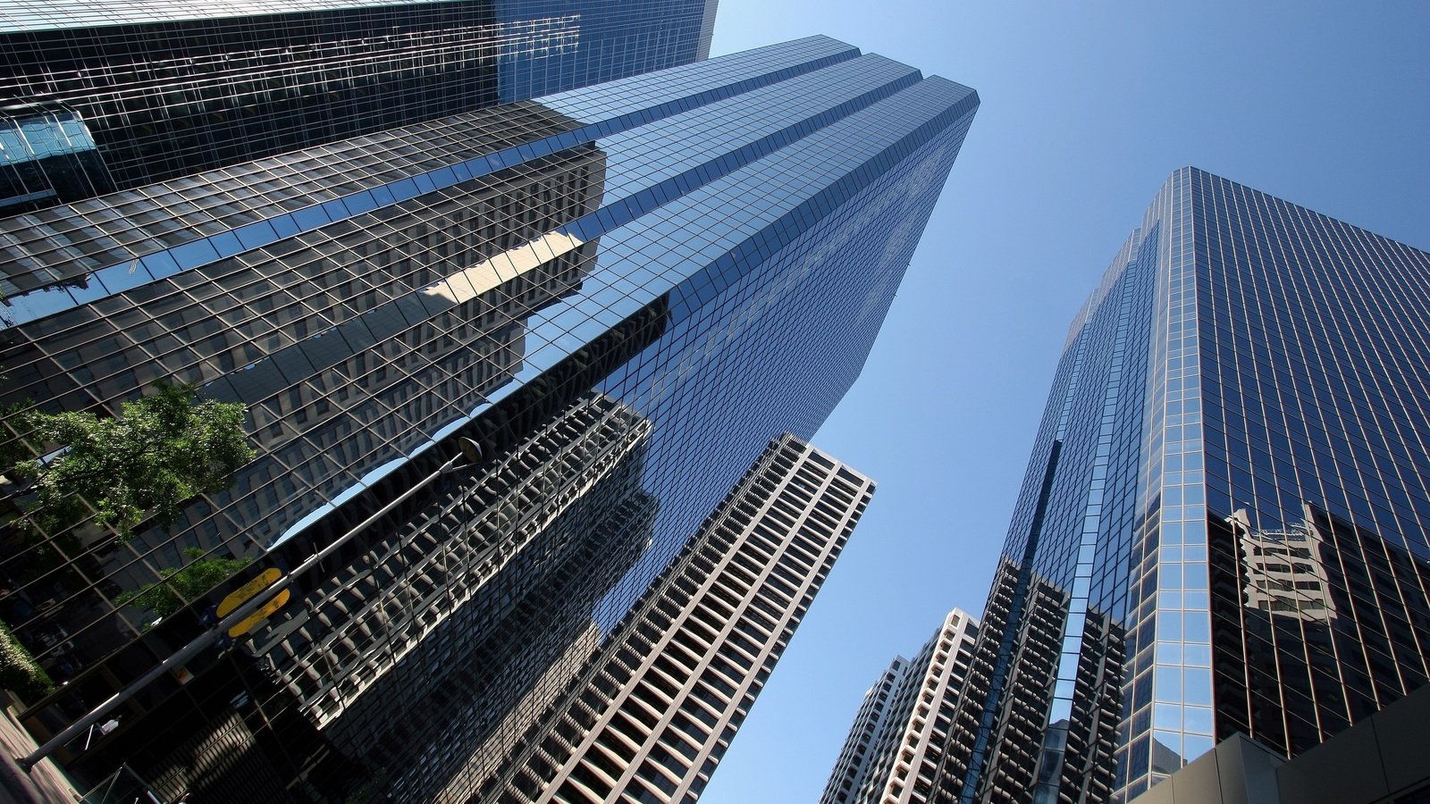 Обои небоскребы, сша, нью-йорк, здания, skyscrapers, usa, new york, building разрешение 2560x1600 Загрузить