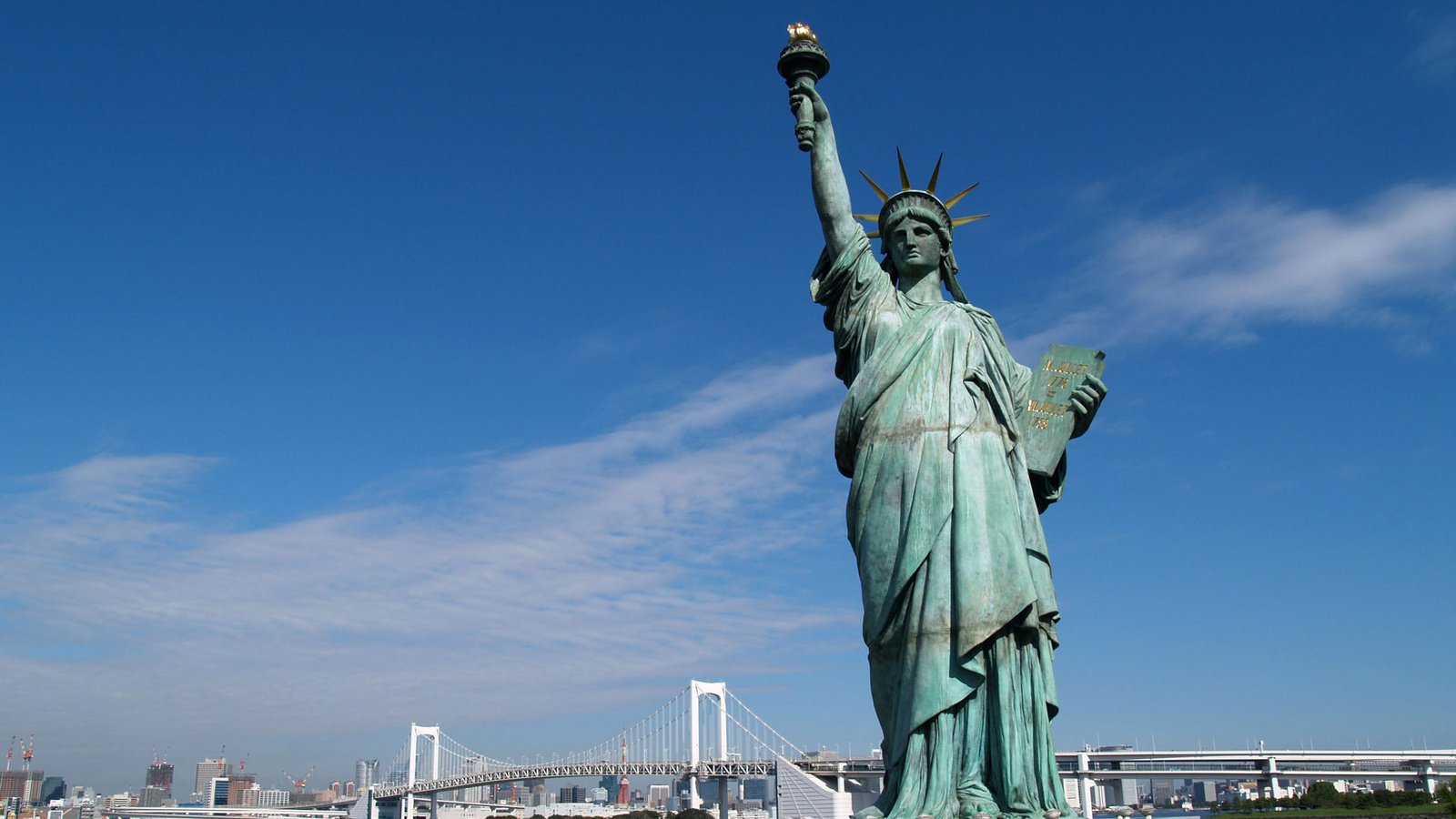 Обои сша, нью-йорк, статуя свободы, usa, new york, the statue of liberty разрешение 1920x1200 Загрузить