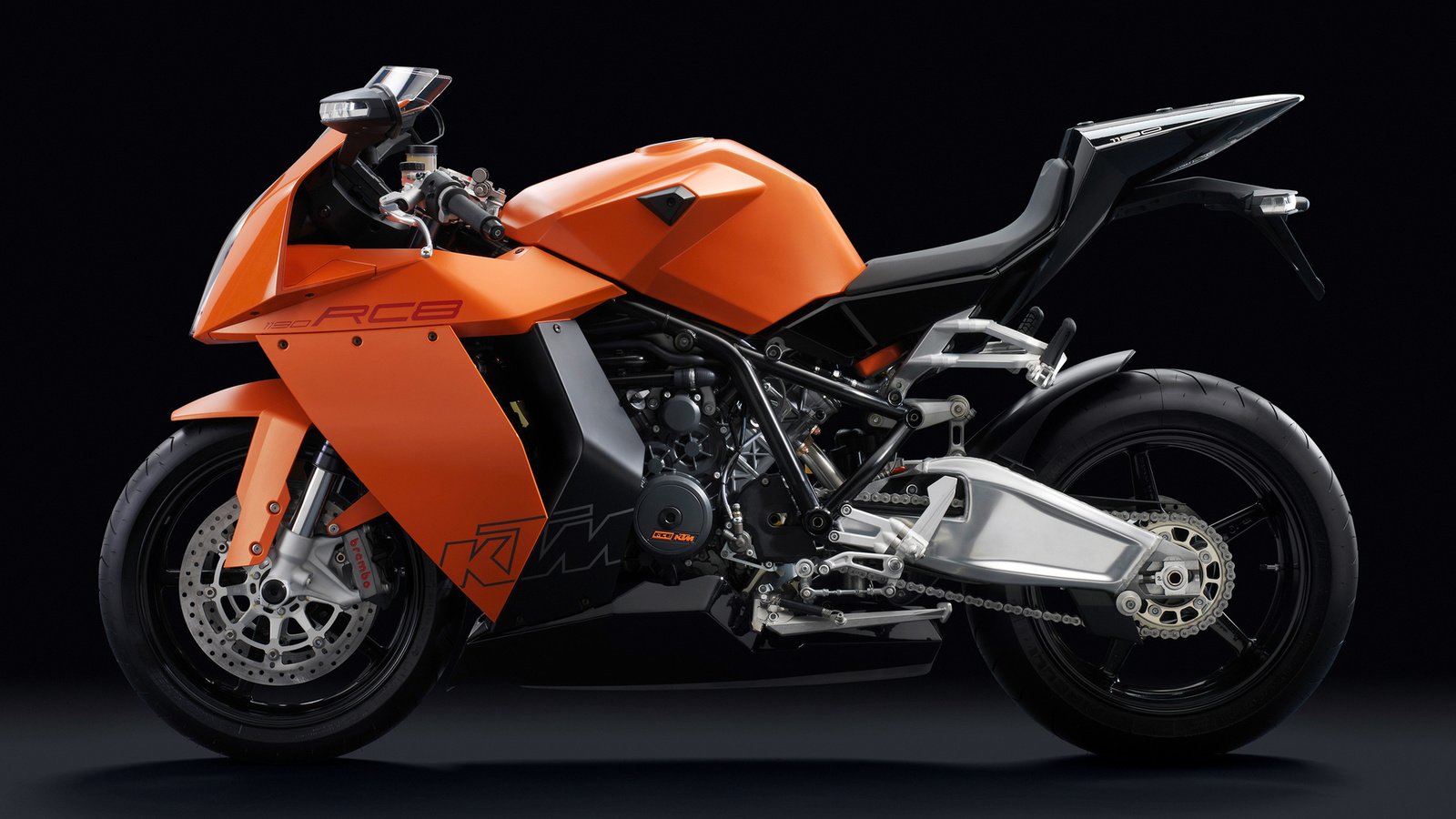 Обои оранжевый, байк, ktm, orange, bike разрешение 1920x1200 Загрузить