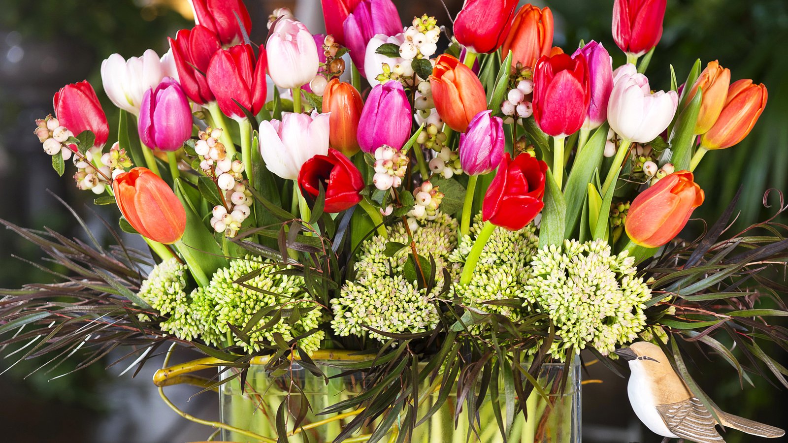 Обои букет, тюльпаны, тульпаны, bouquet, tulips разрешение 3000x2075 Загрузить