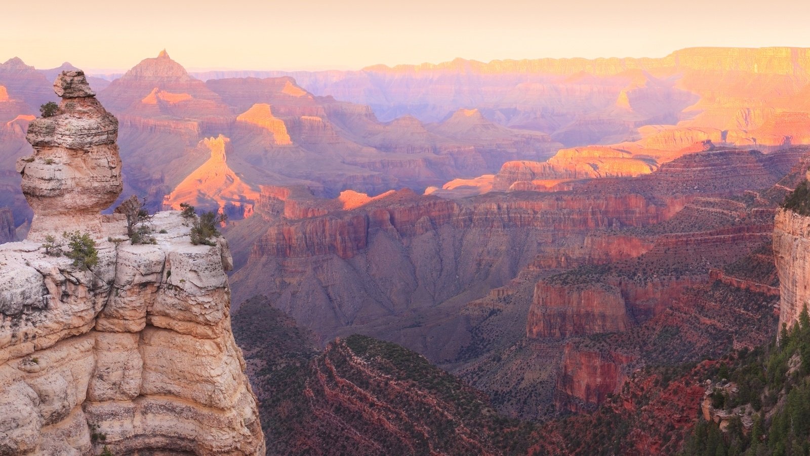 Обои горы, природа, скала, панорама, сша, гранд-каньон парк, mountains, nature, rock, panorama, usa, grand canyon park разрешение 5800x2200 Загрузить