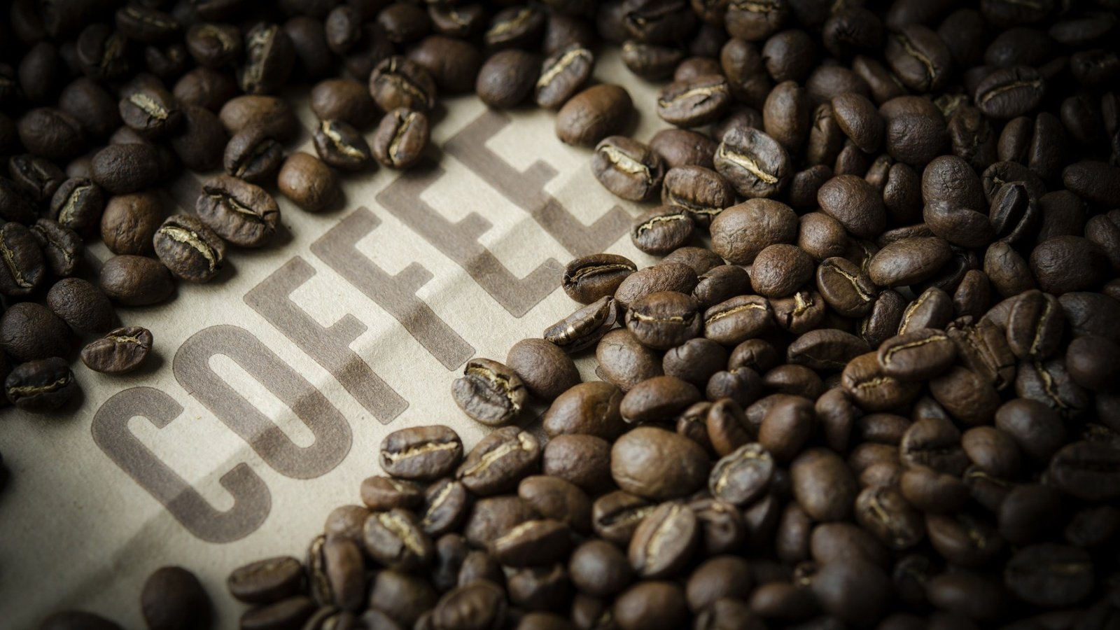 Обои надпись, кофе, кофейные зерна, the inscription, coffee, coffee beans разрешение 1920x1200 Загрузить
