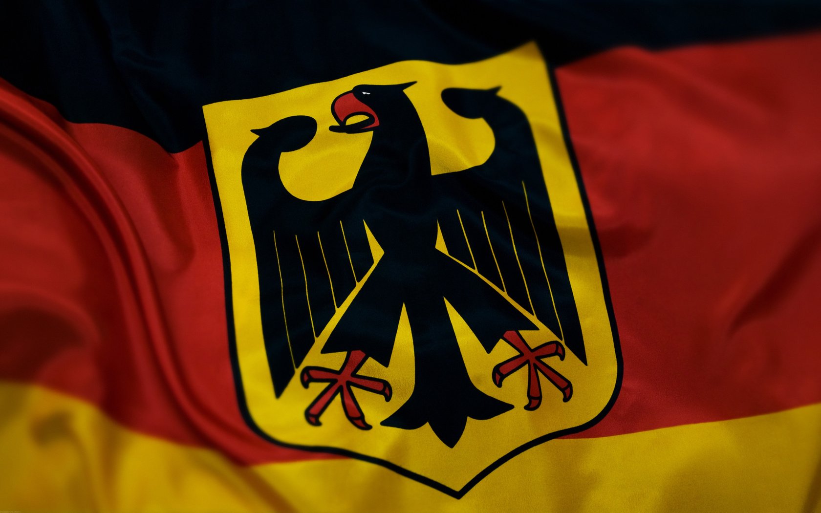 Обои герб, флаг, германия, coat of arms, flag, germany разрешение 2560x1600 Загрузить