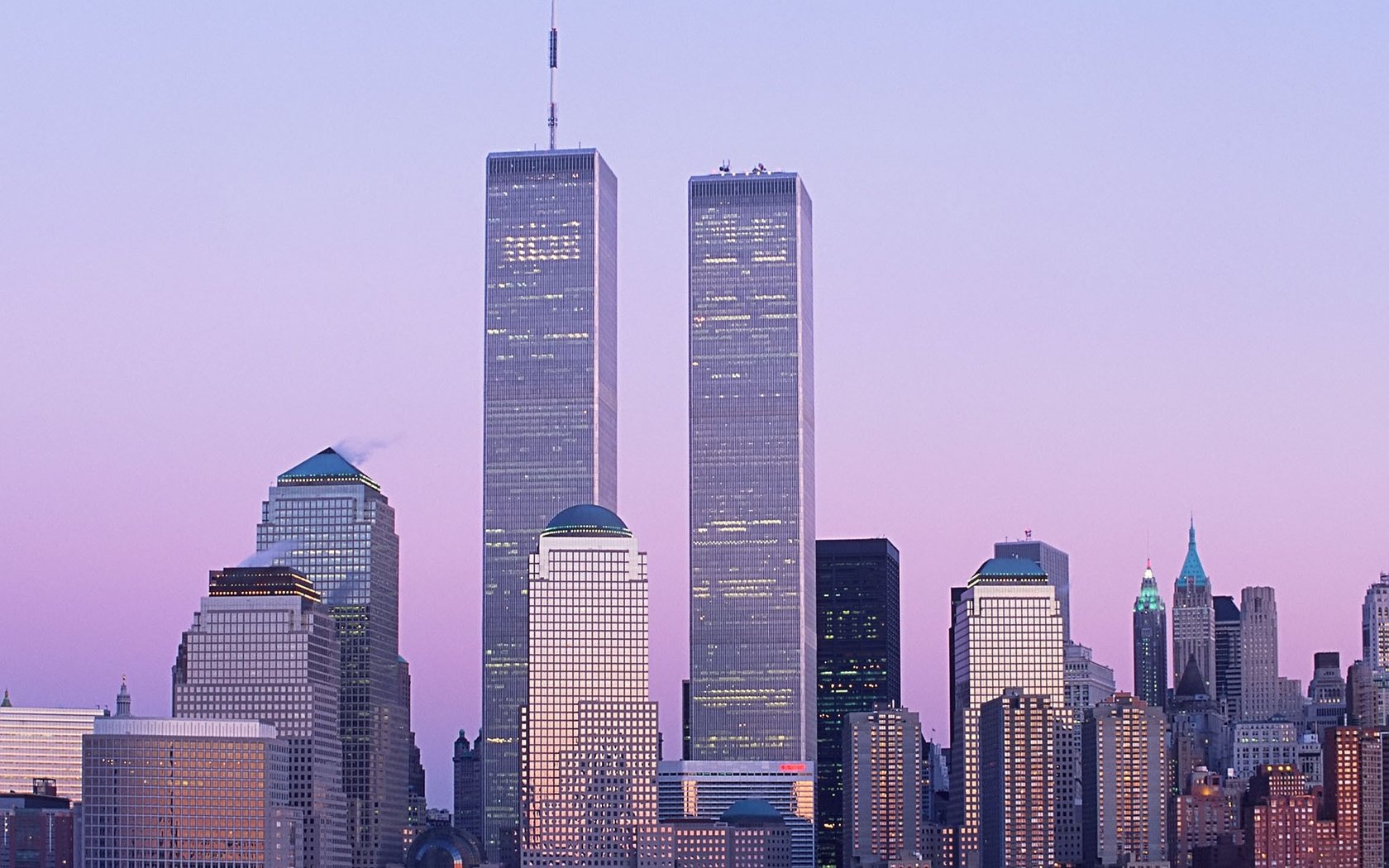 Обои небоскребы, нью-йорк, wtc, всемирный торговый центр, skyscrapers, new york, world trade center разрешение 1920x1363 Загрузить