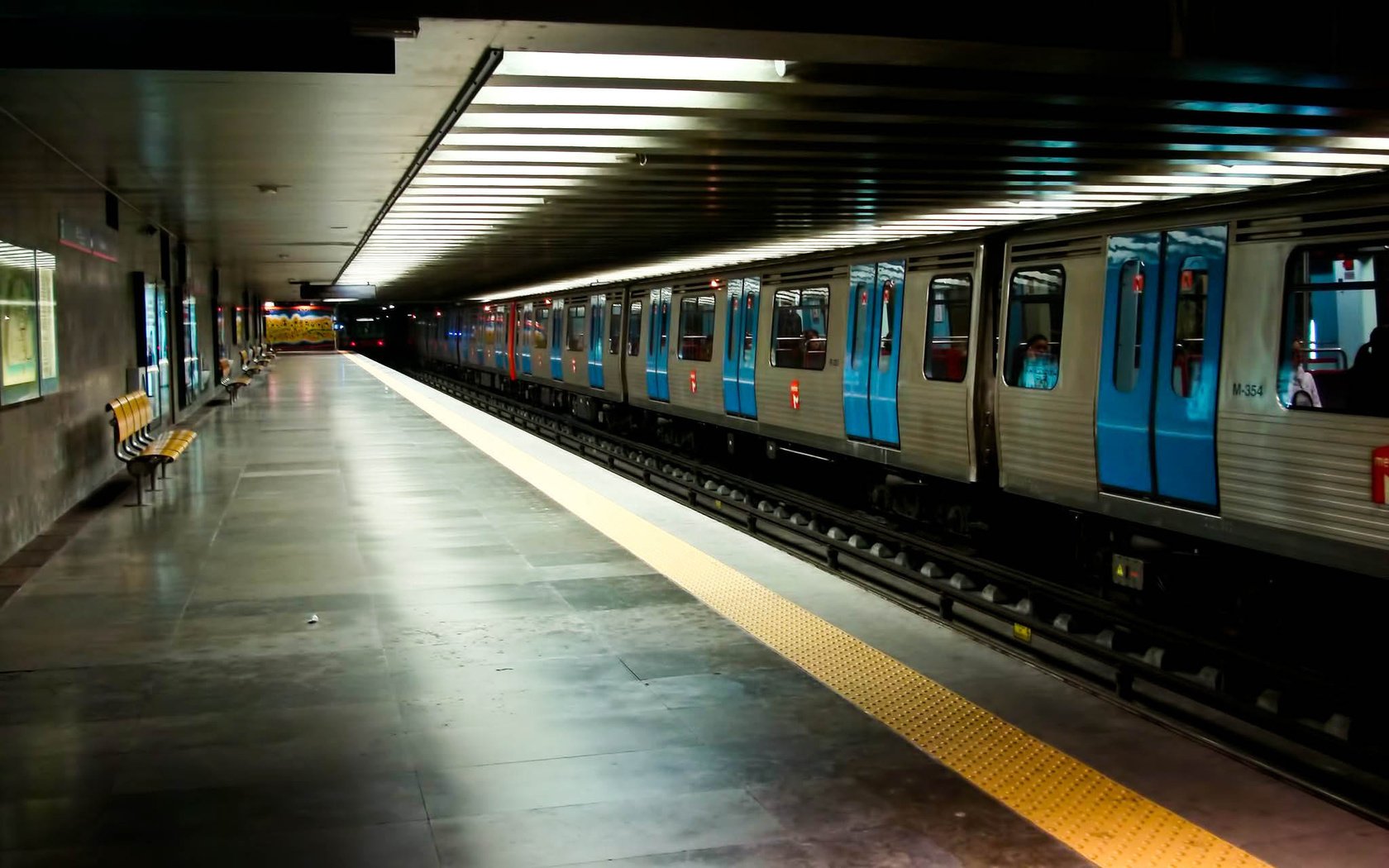 Обои метро, вагоны, подземка, metro, cars, subway разрешение 2048x1536 Загрузить