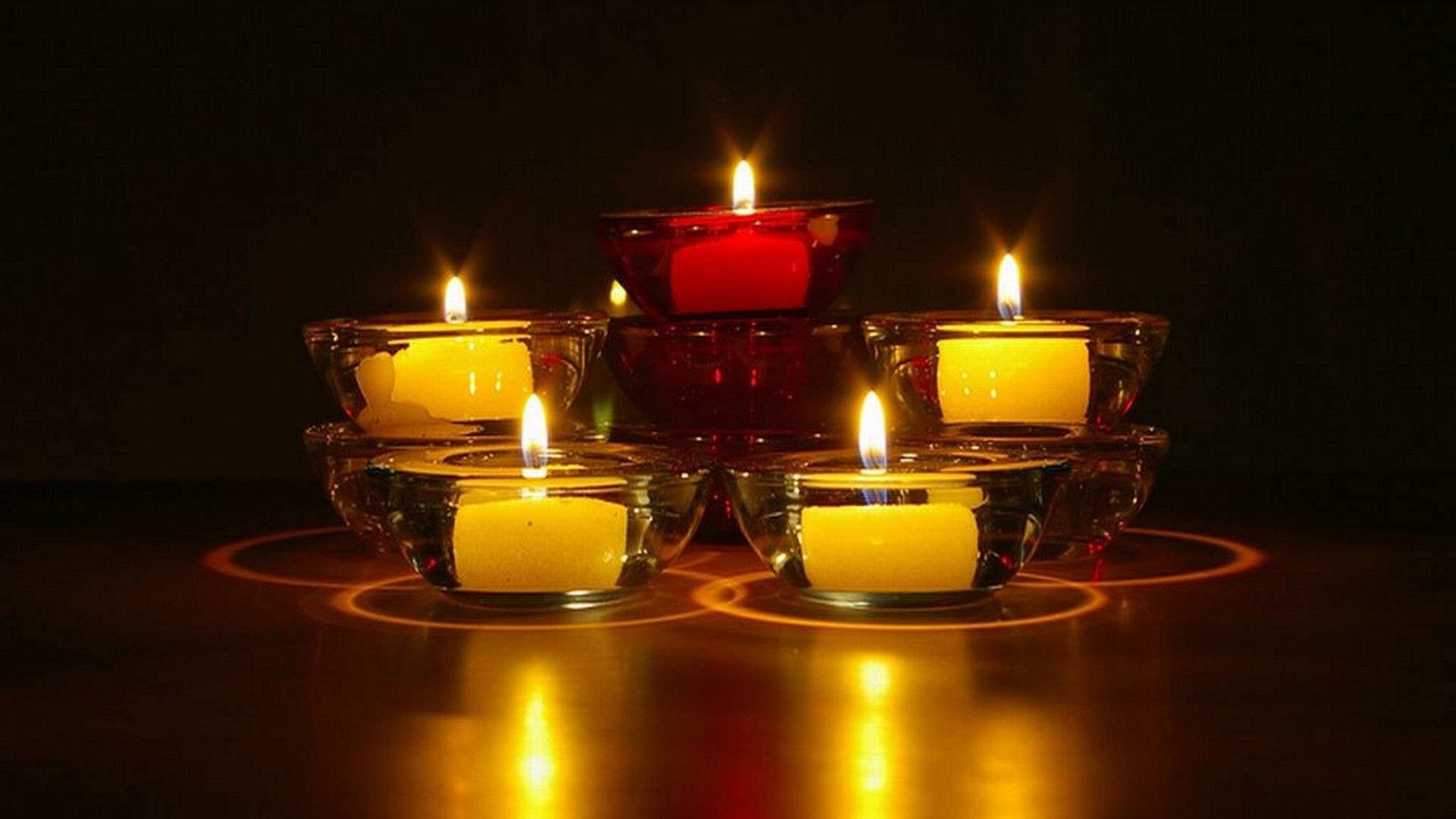 Обои свет, свечи, огонь, light, candles, fire разрешение 1920x1200 Загрузить