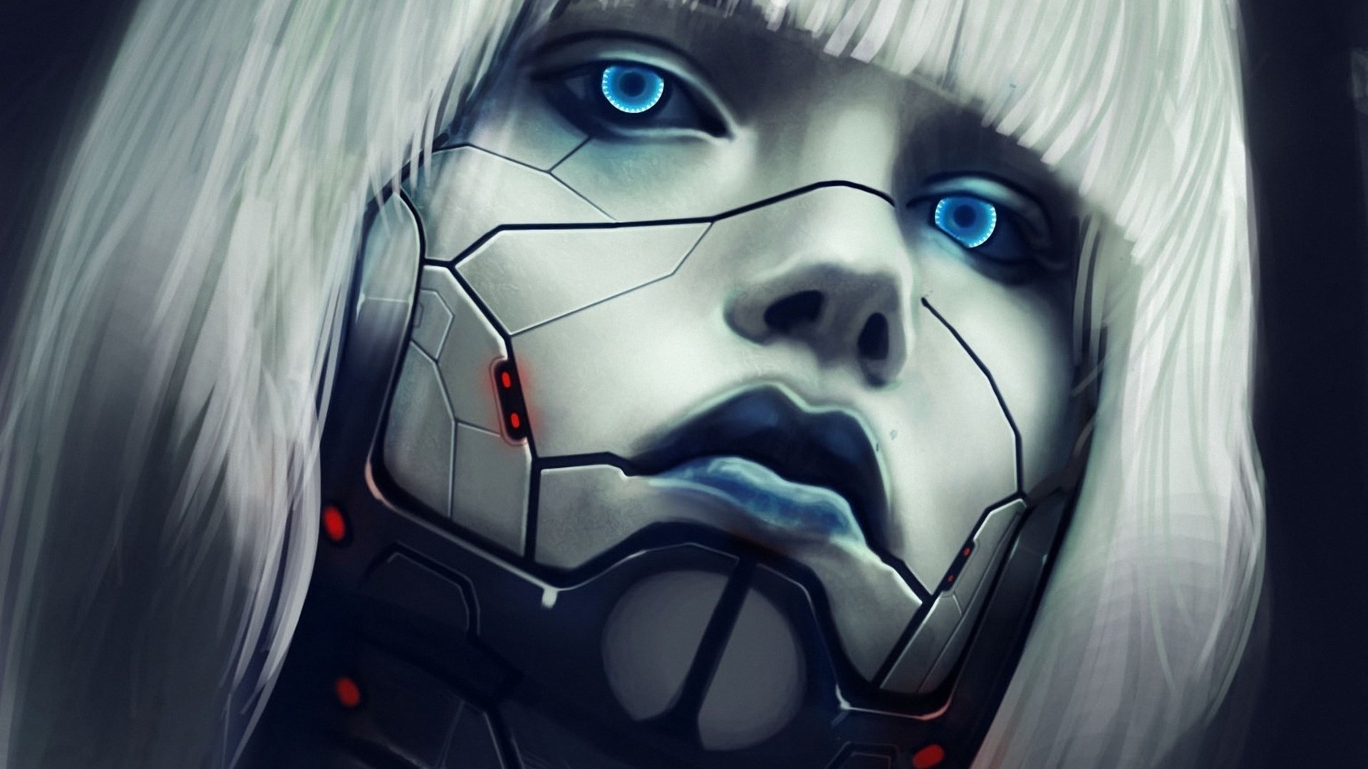 Cyberpunk robot art фото 18