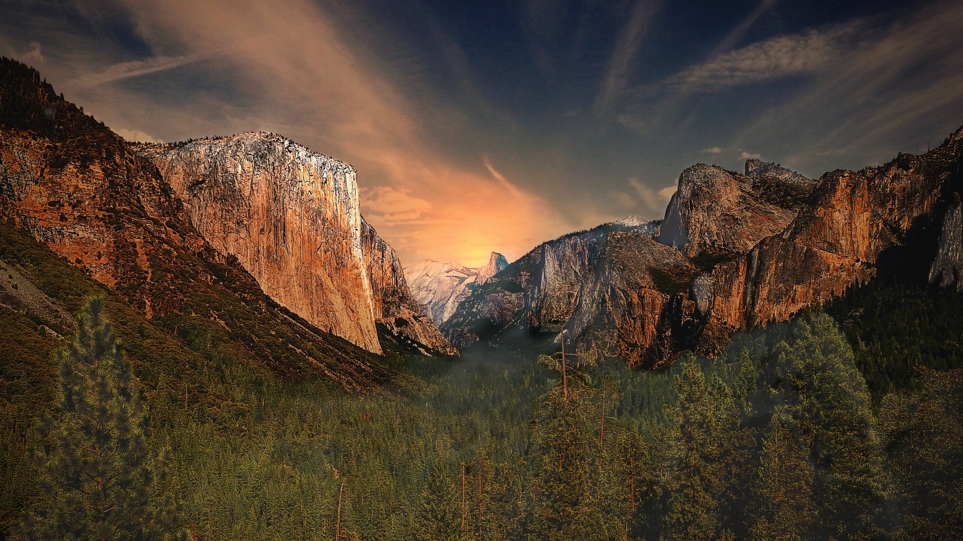 Обои горы, природа, йосемитский национальный парк, mountains, nature, yosemite national park разрешение 3699x2286 Загрузить