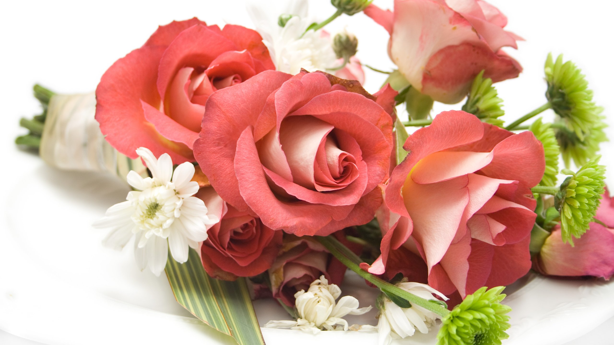 Обои цветы, розы,  цветы, cvety, cvetok, rozy, krasivye, bukety, svadebnye, букет свадебный, flowers, roses, bouquet wedding разрешение 3456x2304 Загрузить