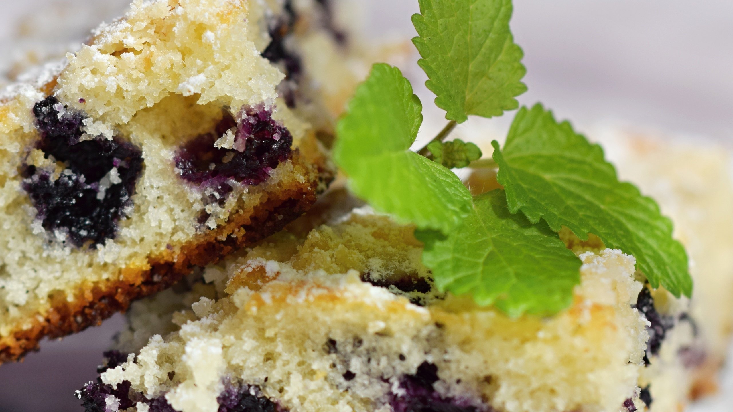 Обои черника, выпечка, бисквит, сахарная пудра, пирог, blueberries, cakes, biscuit, powdered sugar, pie разрешение 3000x3000 Загрузить