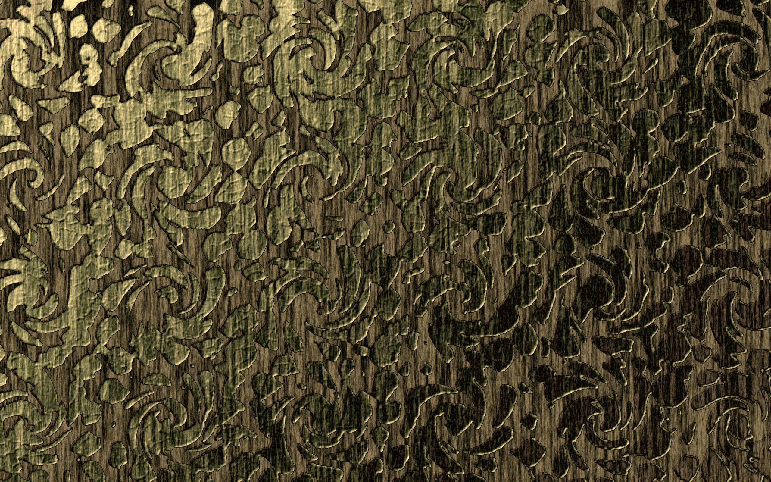 Обои узор, коричневый, серо-зелёный, pattern, brown, gray-green разрешение 3648x2048 Загрузить