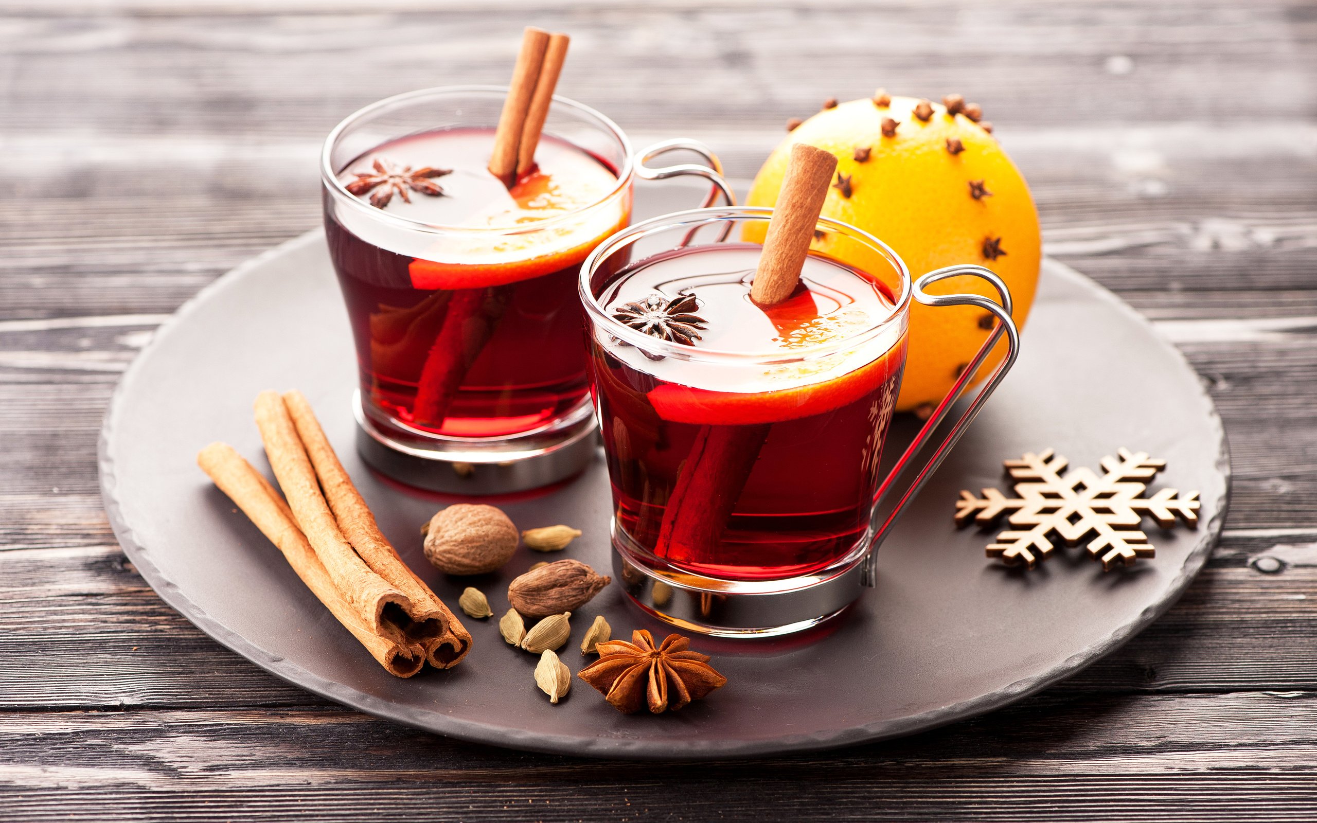 Обои корица, апельсин, напитки, чашки, глинтвейн, cinnamon, orange, drinks, cup, mulled wine разрешение 4500x2994 Загрузить