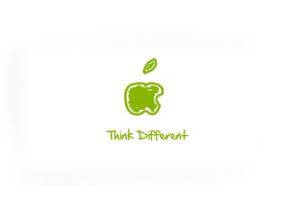 Обои фон, think different, эппл, background, apple разрешение 1920x1200 Загрузить