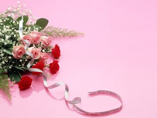 Обои розы, букет, розовый, roses, bouquet, pink разрешение 1920x1200 Загрузить