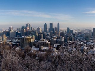 Обои зима, канада, монреаль, winter, canada, montreal разрешение 1920x1080 Загрузить