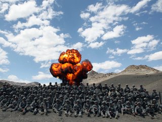 Обои мужчины, взрыв, армии, афганистан, военная, marines, men, the explosion, army, afghanistan, military разрешение 4080x2720 Загрузить