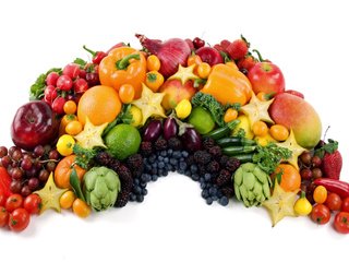 Обои фрукты, ягоды, овощи, natural foods, fruit, berries, vegetables разрешение 2100x1400 Загрузить