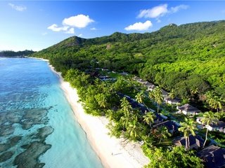 Обои хилтон, природа, пляж, океан, красиво, тропики, отель, сейшелы, сейшельские острова, hilton seychelles labriz resort and spa, hilton, nature, beach, the ocean, beautiful, tropics, the hotel, seychelles разрешение 2560x1600 Загрузить