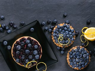 Обои лимон, ягоды, черника, пирожное, цедра, крем, natasha breen, lemon, berries, blueberries, cake, peel, cream разрешение 5184x3456 Загрузить