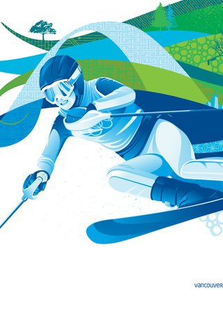 Обои ванкувер, лыжи, олимпиада 2010, vancouver, ski, olympics 2010 разрешение 1920x1200 Загрузить
