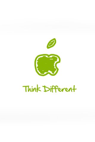 Обои фон, think different, эппл, background, apple разрешение 1920x1200 Загрузить