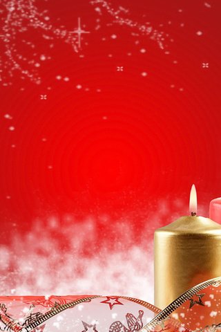 Обои свечи, новый год, красный, новогодние украшения, candles, new year, red, christmas decorations разрешение 1920x1200 Загрузить