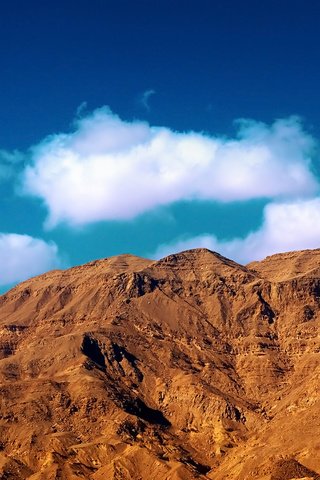 Обои облака, горы, скалы, голубое небо, clouds, mountains, rocks, blue sky разрешение 1920x1080 Загрузить
