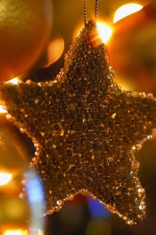 Обои новый год, звезда, рождество, звездочка, новогодние украшения, new year, star, christmas, asterisk, christmas decorations разрешение 1920x1200 Загрузить