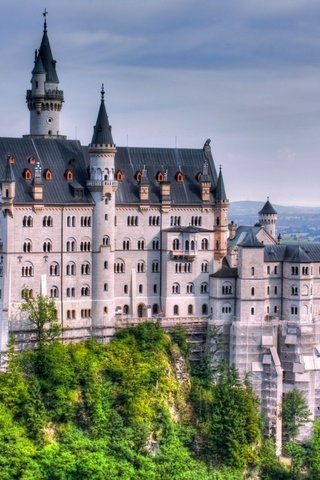 Обои замок, германия, castle, germany разрешение 1920x1080 Загрузить