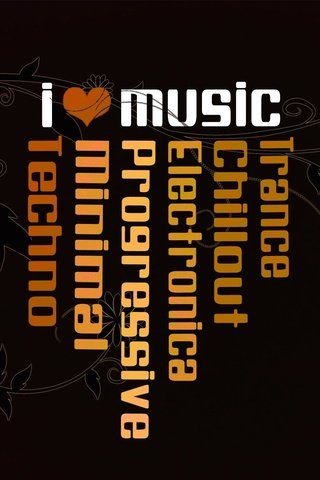 Обои електро, минимал, trance, техно, люблю, музыку, я, progressive, chillout, electro, minimal, techno, love, music, i разрешение 1920x1200 Загрузить