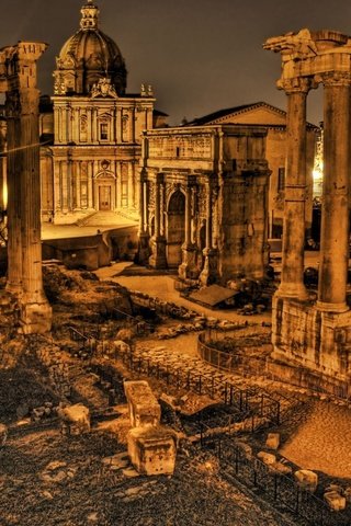 Обои город, руины, древний, the city, ruins, ancient разрешение 1920x1200 Загрузить