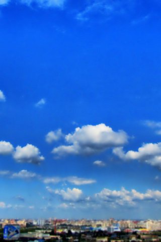 Обои небо, облака, горизонт, город, nebo -gorod -den, городской пейзаж, the sky, clouds, horizon, the city, the urban landscape разрешение 4320x2432 Загрузить