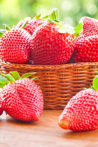 Обои красная, клубника, спелая, ягоды, корзинка, red, strawberry, ripe, berries, basket разрешение 4214x2750 Загрузить