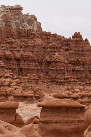 Обои каньон, красота, сша, штат юта, гоблин долина, canyon, beauty, usa, utah, goblin valley разрешение 1920x1280 Загрузить