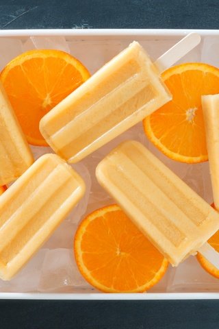 Обои мороженое, апельсин, сладкое, десерт, сорбет, фруктовый лед, ice cream, orange, sweet, dessert, sorbet, fruit ice разрешение 5935x3959 Загрузить