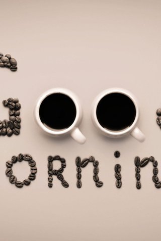 Обои кофе, кофейные зерна, чашки, доброе утро, coffee, coffee beans, cup, good morning разрешение 2000x1345 Загрузить