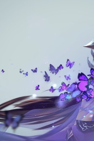 Обои арт, девушка, бабочка, бабочки, магия, цзянь ван, art, girl, butterfly, magic, jian wang разрешение 1920x1080 Загрузить