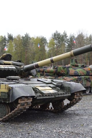 Обои танк, украина, amx 56 leclerc, т-64, окб имени морозова, т-64бв, tank, ukraine, t-64, okb imeni morozova, t-64bv разрешение 1920x1080 Загрузить