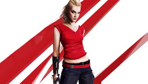 Обои девушка, взгляд, mirror&#39;s edge, селеста, girl, look, celeste разрешение 1920x1200 Загрузить