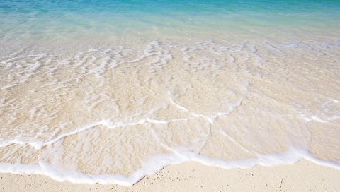 Обои вода, берег, песок, water, shore, sand разрешение 1920x1200 Загрузить