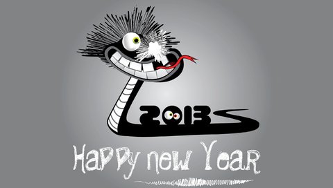 Обои новый год, с новым годом, 2013, год змеи, new year, happy new year, the year of the snake разрешение 2560x1600 Загрузить