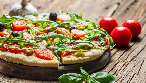 Обои макро, еда, пицца, homemade pizza, macro, food, pizza разрешение 2560x1440 Загрузить