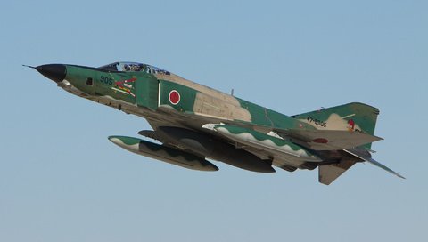 Обои истребитель, mitsubishi f-4ej, «фантом» ii, fighter, phantom ii разрешение 2048x1365 Загрузить