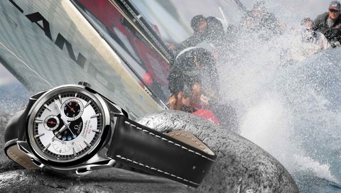 Обои часы, omega, seamaster, nzl-32, наручные часы, водонепроницаемые, watch, wrist watch разрешение 2560x1600 Загрузить