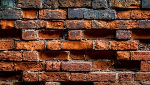Обои фон, цвет, стена, кирпичи, кирпичная стена, бурые, background, color, wall, bricks, brick wall, brown разрешение 2880x1920 Загрузить