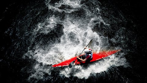 Обои вода, река, человек, лодка, спорт, байдарка, гребля, сплав на байдарках, water, river, people, boat, sport, kayak, rowing, kayaking разрешение 2048x1363 Загрузить